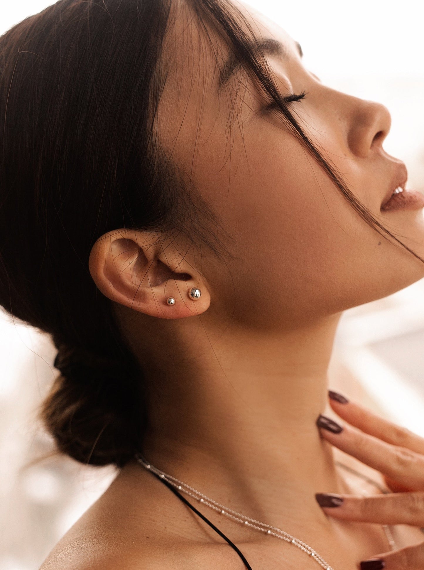 ORB S SILVER EARRINGS