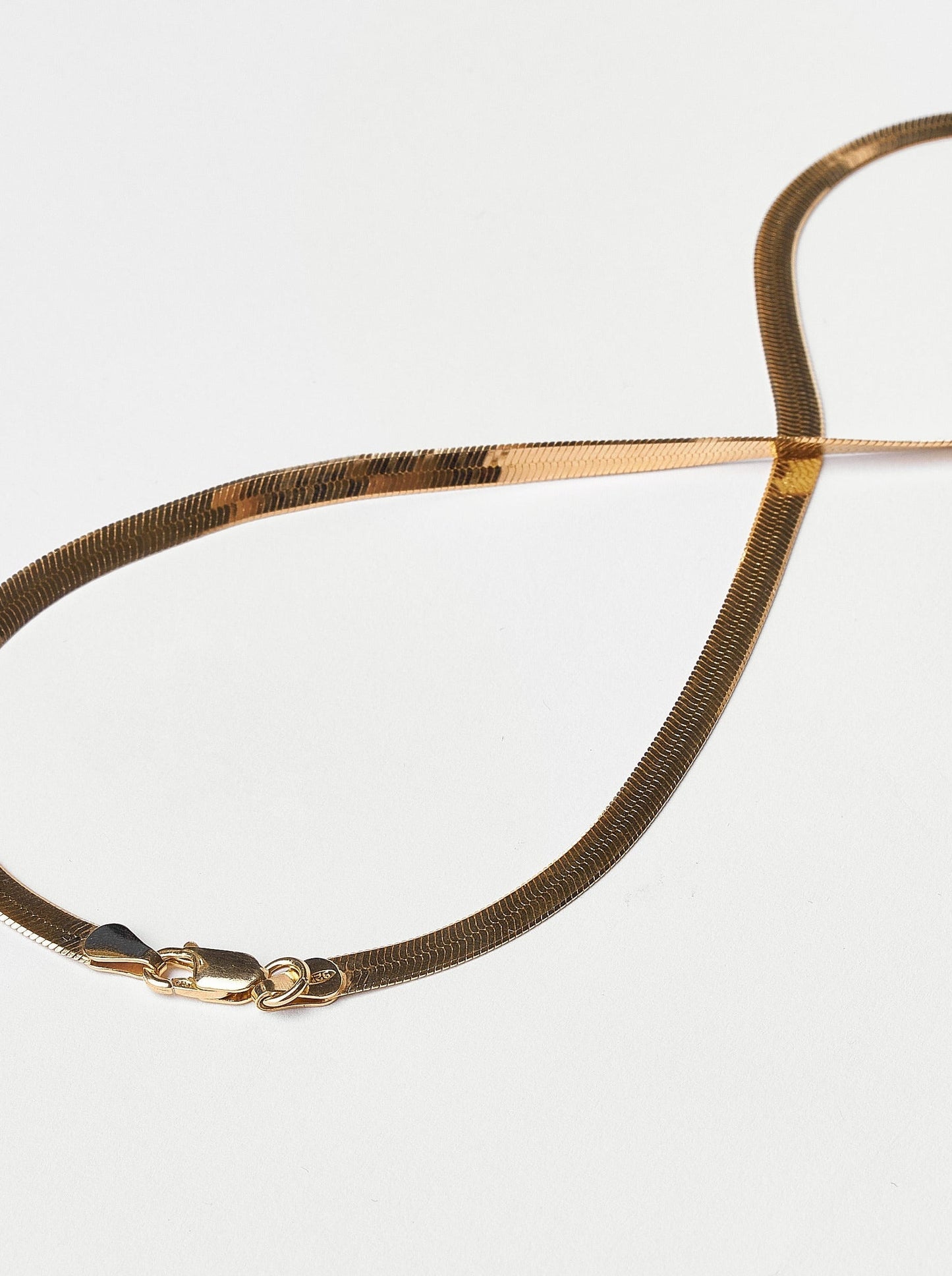 SNAKE GOLD PLATED NECKLACE