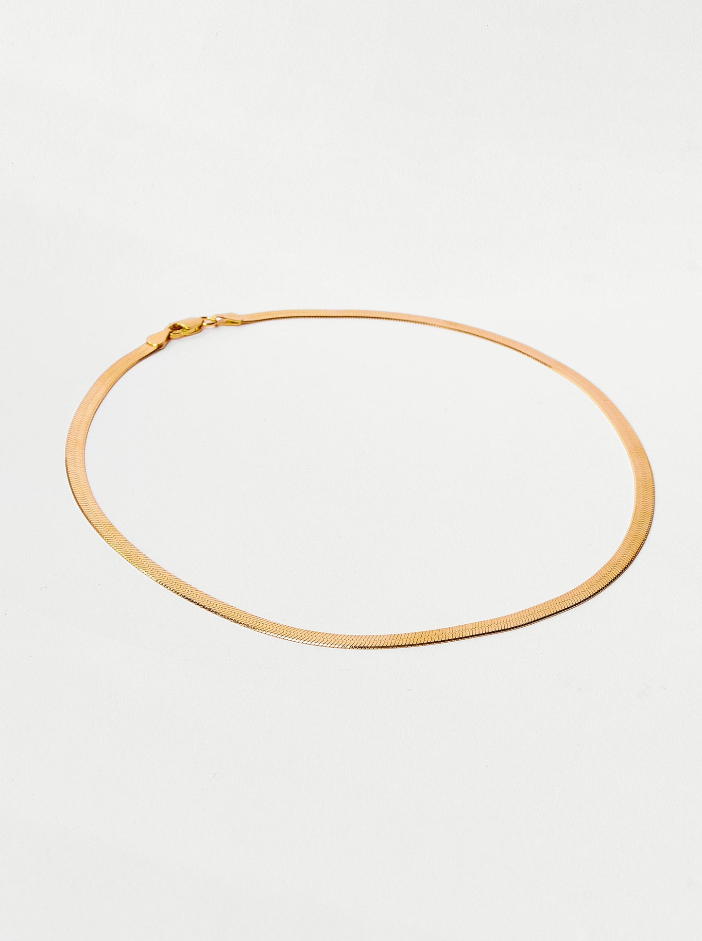 SNAKE GOLD PLATED NECKLACE