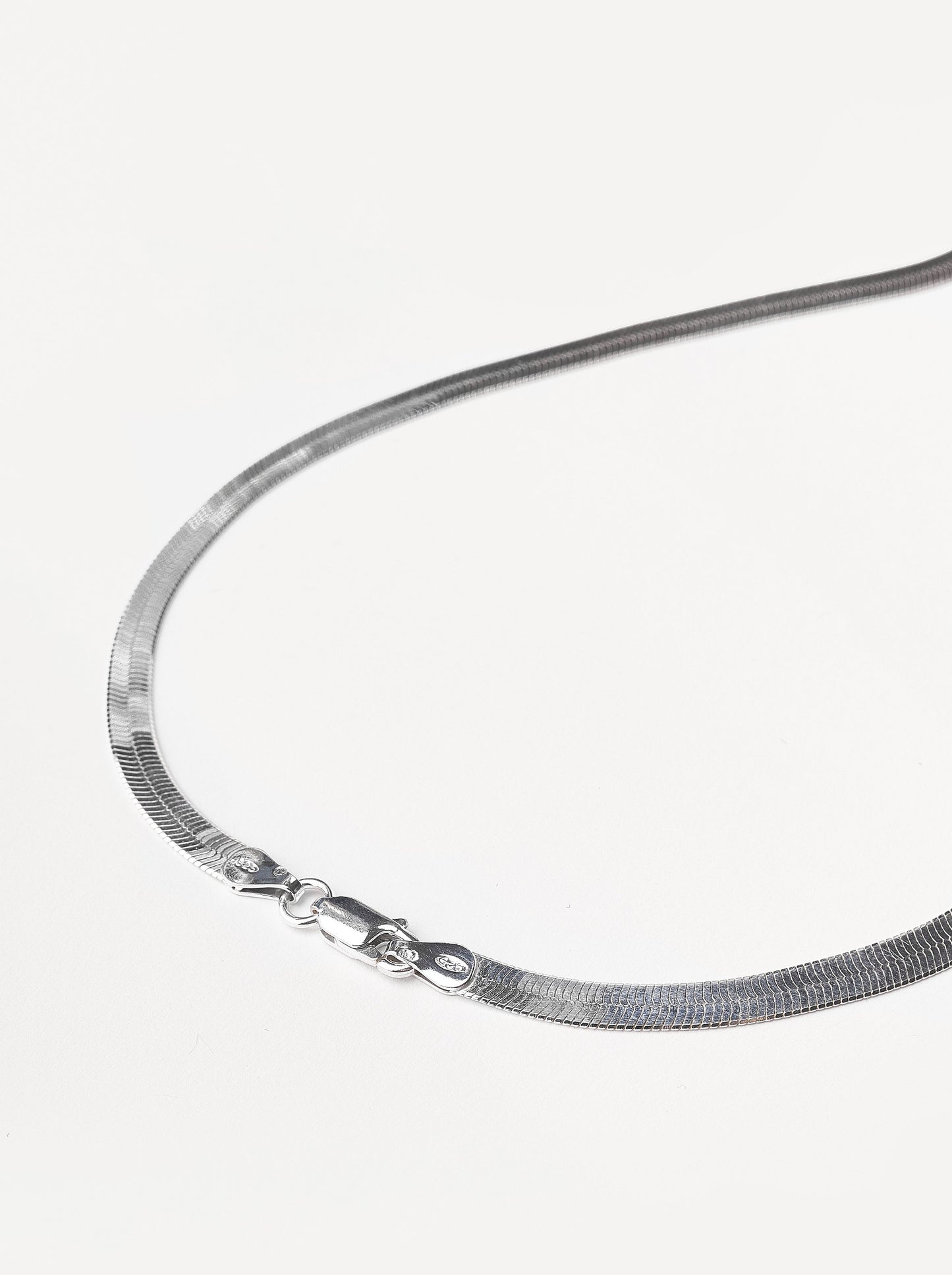 SNAKE SILVER NECKLACE