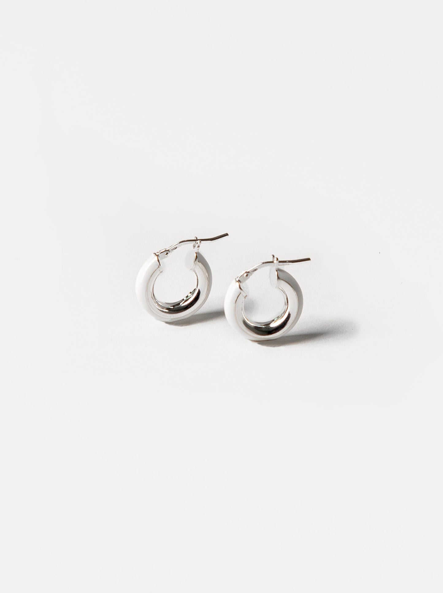 WHITE ANGEL HOOPS